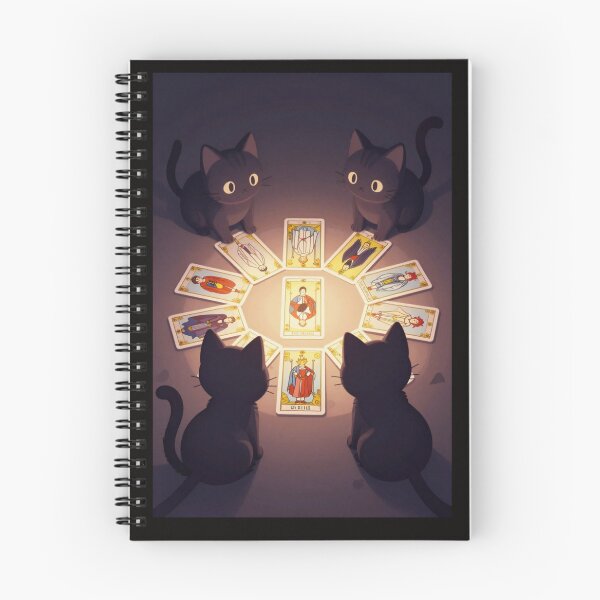 Item preview, Kittens with Tarot cards designed and sold by PatronesKawai.