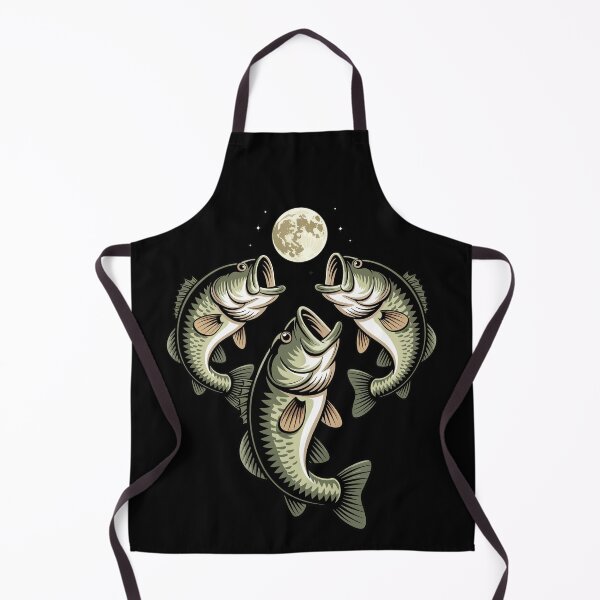 Item preview, Three Bass Jump Under Moon designed and sold by jkrphoto.