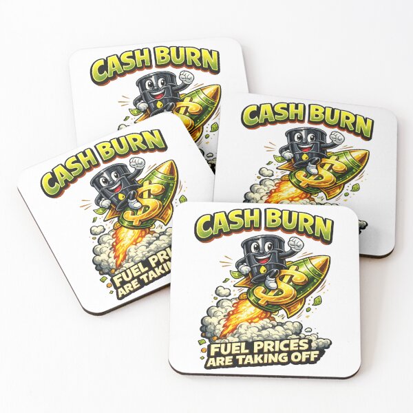 Item preview, Cash Burn Fuel Prices Meme designed and sold by rocknrollstyles.