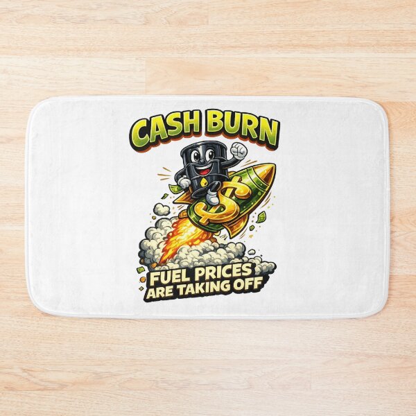 Item preview, Cash Burn Fuel Prices Meme designed and sold by rocknrollstyles.