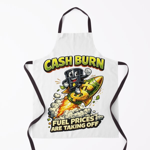 Item preview, Cash Burn Fuel Prices Meme designed and sold by rocknrollstyles.