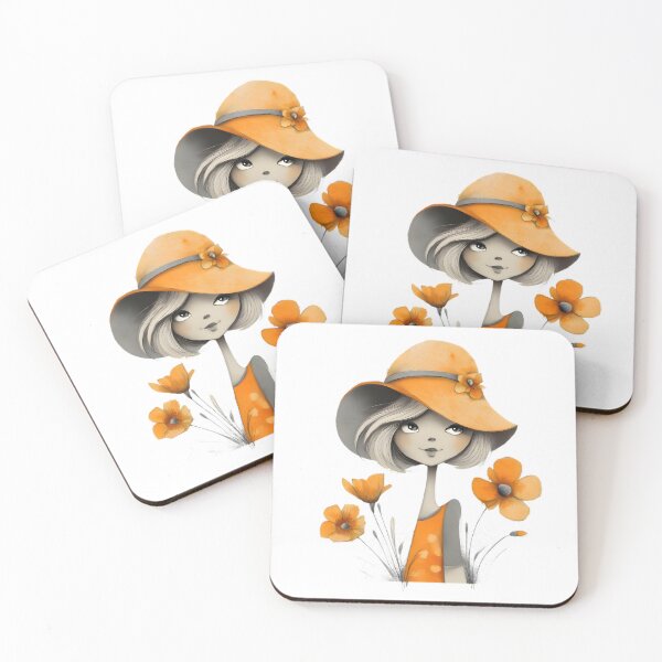 Item preview,  Modern girl designed and sold by Retro Whimsy.