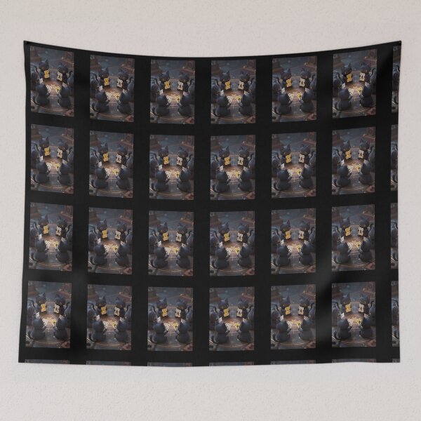 Item preview, Kittens with Tarot cards designed and sold by PatronesKawai.