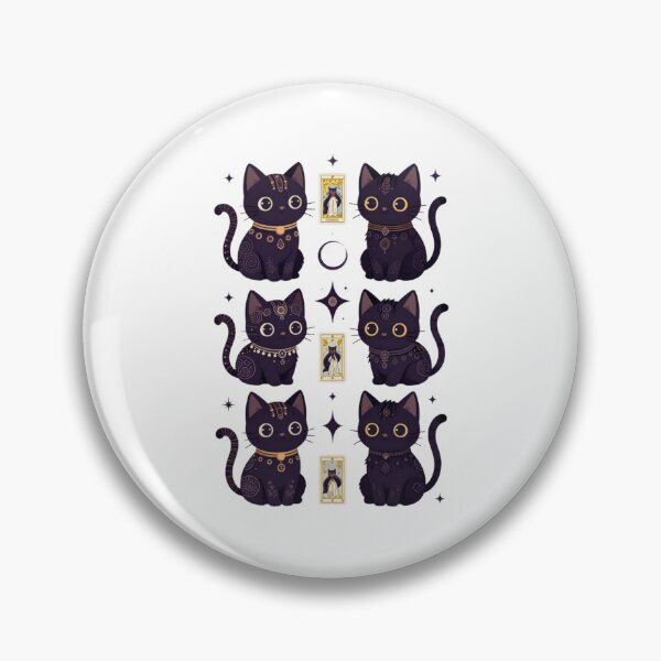 Item preview, Kittens with Tarot cards designed and sold by PatronesKawai.