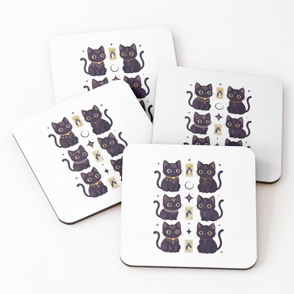 Item preview, Kittens with Tarot cards designed and sold by PatronesKawai.