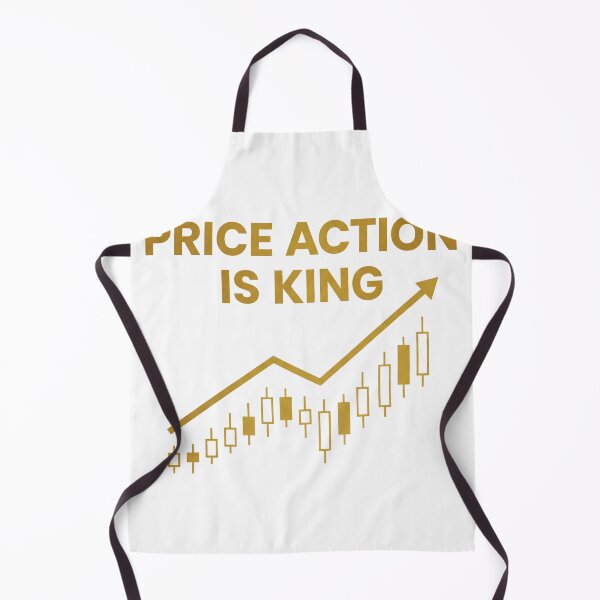 Item preview, Price Action is King – Trading Quote Design for Stock Market Traders & Investors designed and sold by WealthSmith.