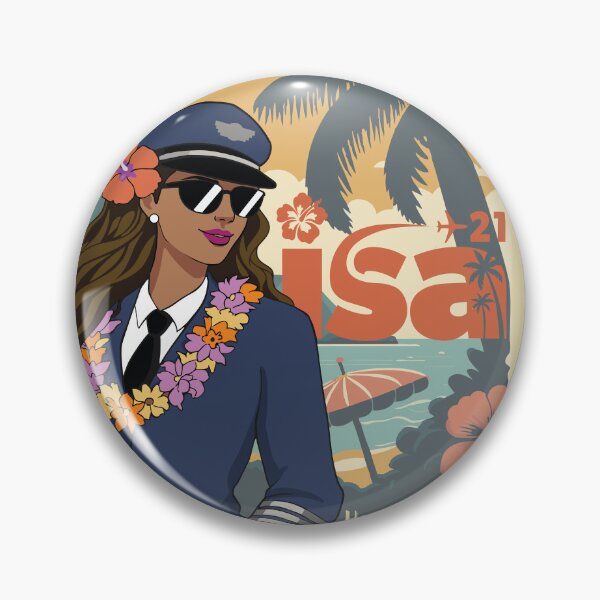 Item preview, She's a Local Moana designed and sold by The International Society of Women Airline Pilots.