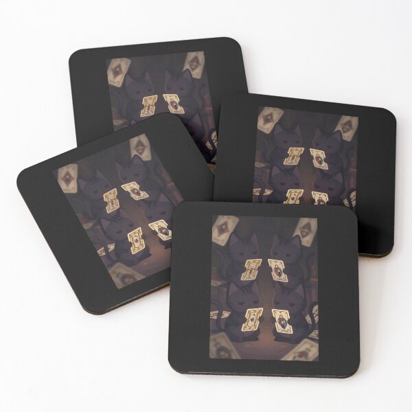 Item preview, Kittens with Tarot cards designed and sold by PatronesKawai.