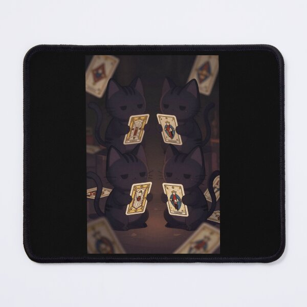 Item preview, Kittens with Tarot cards designed and sold by PatronesKawai.