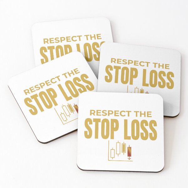 Item preview, Respect the Stop Loss – Trading Discipline Quote for Traders & Investors designed and sold by WealthSmith.