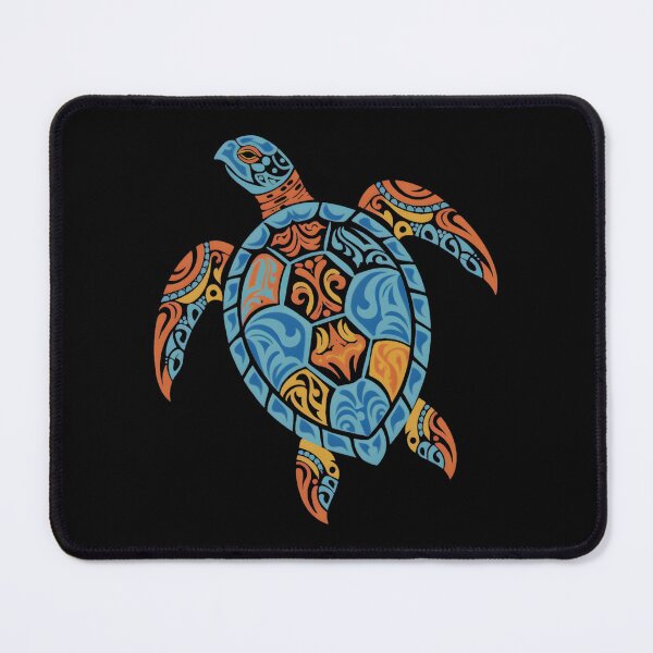Item preview, Colorful Sea Turtle Illustration – Decorative Ocean Animal Art Design designed and sold by ArcticFoxStudio.