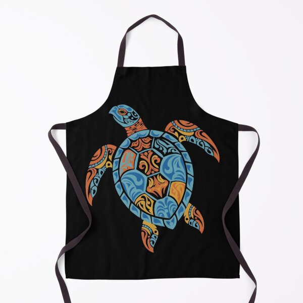 Item preview, Colorful Sea Turtle Illustration – Decorative Ocean Animal Art Design designed and sold by ArcticFoxStudio.