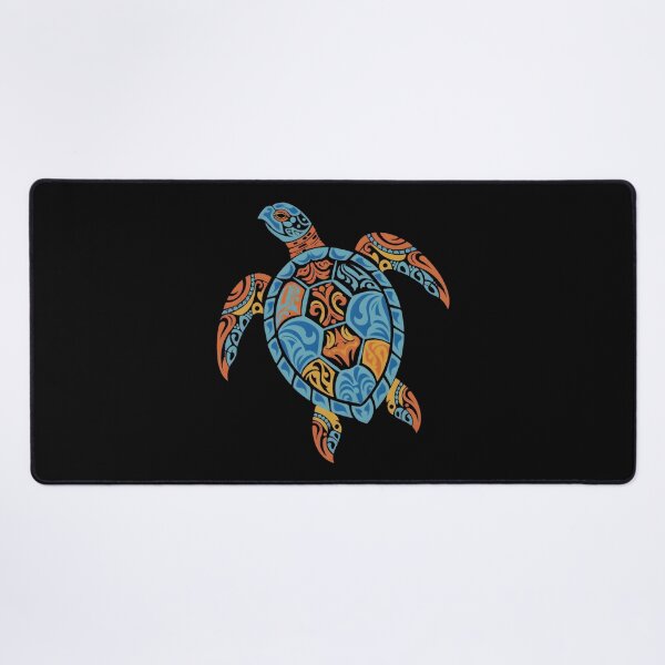 Item preview, Colorful Sea Turtle Illustration – Decorative Ocean Animal Art Design designed and sold by ArcticFoxStudio.