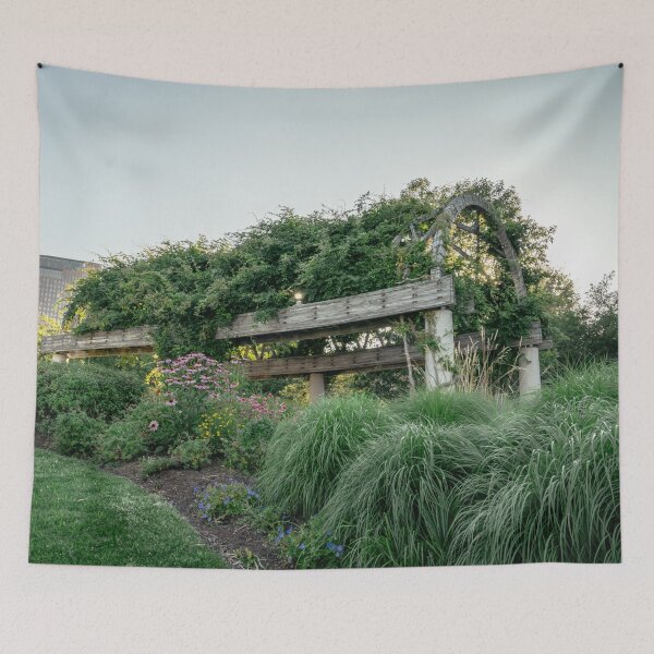 Item preview, Rose Kennedy Greenway Pergola Boston Summer designed and sold by MDCCo.