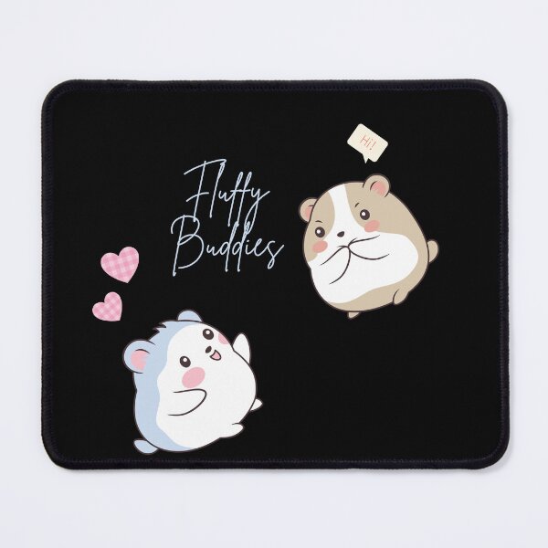 Item preview, Cute Fluffy Buddies - Kawaii Hamster Aesthetic Phone Case designed and sold by MTHCreations.