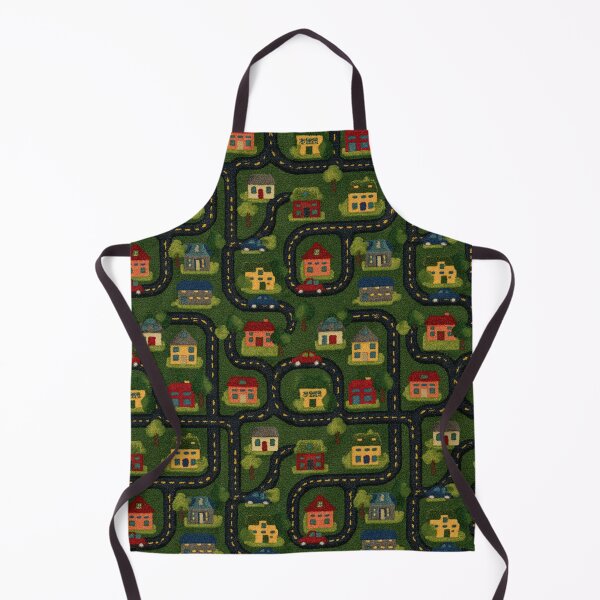 Item preview, Dark Dense Urban Road Map Pattern designed and sold by Piotrek0001.
