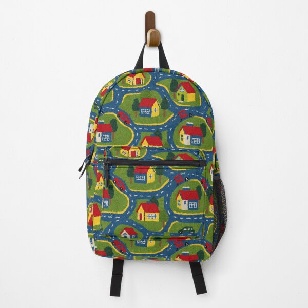 Item preview, Blue Winding Paths Green Village Pattern designed and sold by Piotrek0001.
