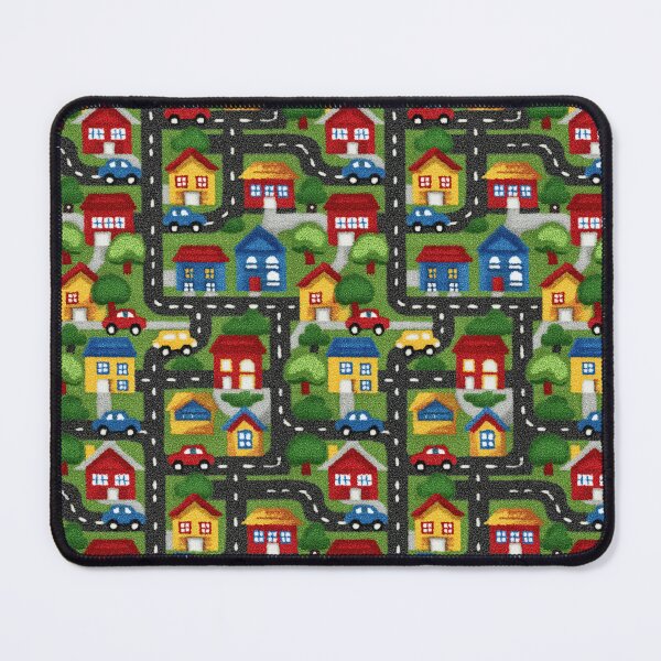 Item preview, Bright Green Classic Suburb Grid Pattern designed and sold by Piotrek0001.