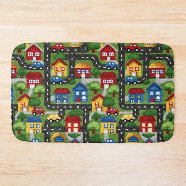 Item preview, Bright Green Classic Suburb Grid Pattern designed and sold by Piotrek0001.