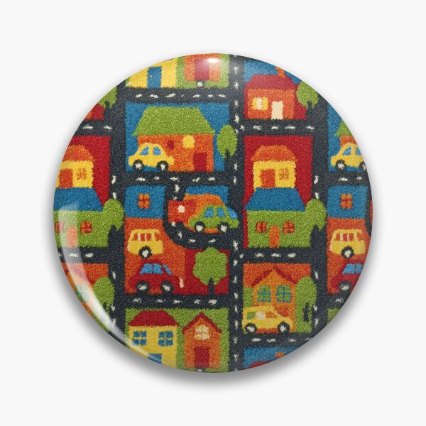 Item preview, Geometric Colorful Block Town Pattern designed and sold by Piotrek0001.