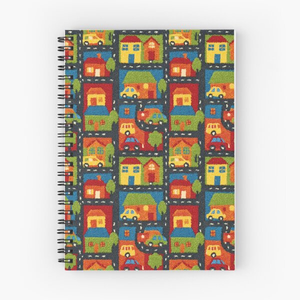 Item preview, Geometric Colorful Block Town Pattern designed and sold by Piotrek0001.