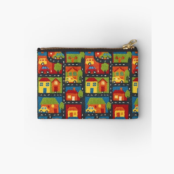 Item preview, Geometric Colorful Block Town Pattern designed and sold by Piotrek0001.