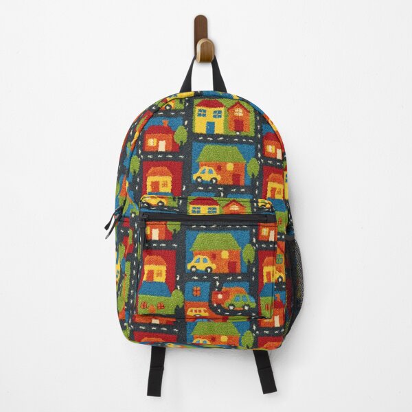 Item preview, Geometric Colorful Block Town Pattern designed and sold by Piotrek0001.