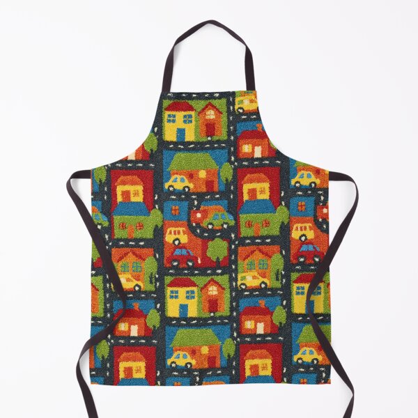Item preview, Geometric Colorful Block Town Pattern designed and sold by Piotrek0001.