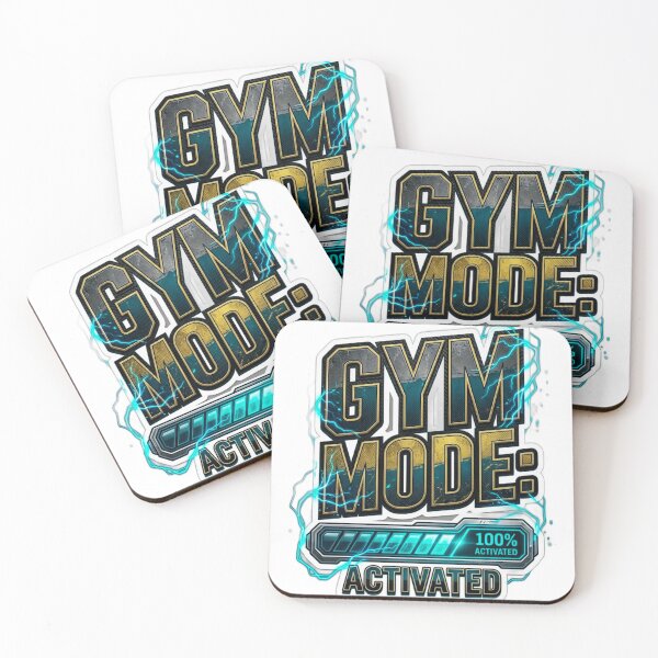 Item preview, Gym Mode Activated T-Shirt | Fitness Motivation | Workout Quote designed and sold by Clintora.