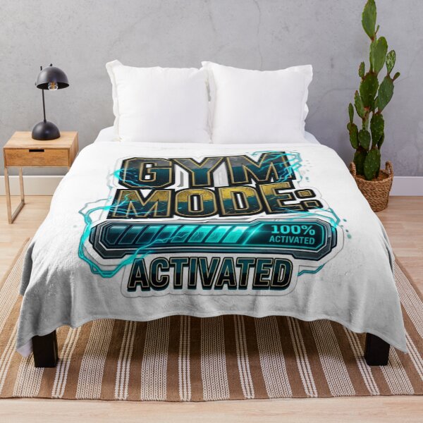 Item preview, Gym Mode Activated T-Shirt | Fitness Motivation | Workout Quote designed and sold by Clintora.