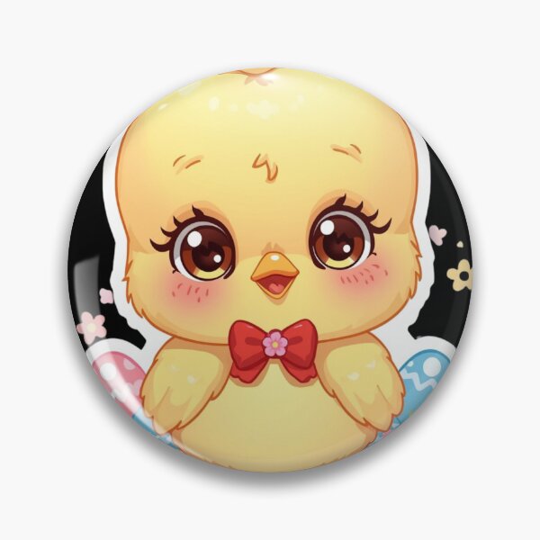 Item preview, Adorable Baby Easter Chick Pink Bow Eggs designed and sold by Shanker-studio.