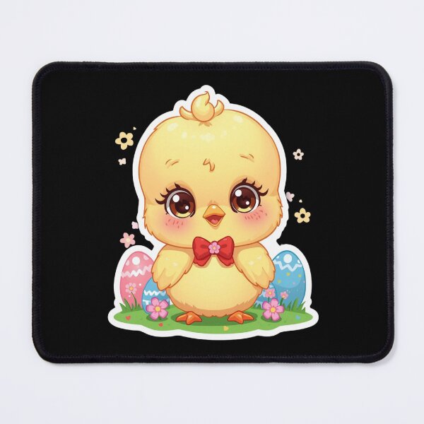Item preview, Adorable Baby Easter Chick Pink Bow Eggs designed and sold by Shanker-studio.