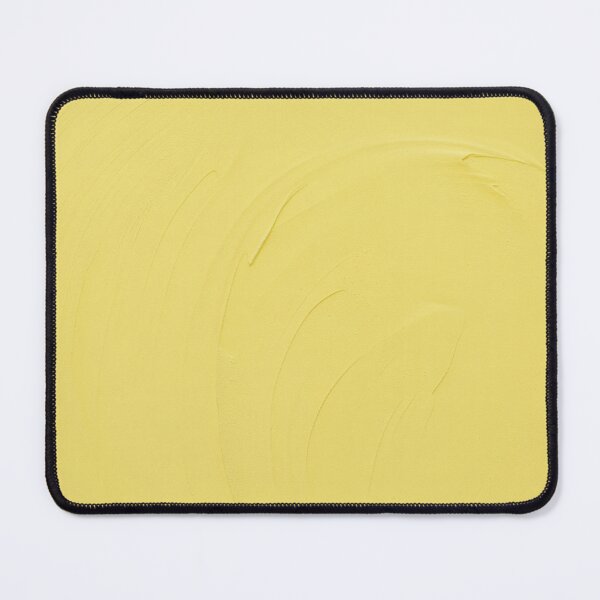 Item preview, Minimalist Pale Yellow Impasto | Solid Butter Yellow Texture Art designed and sold by Midnight Veil Designs.