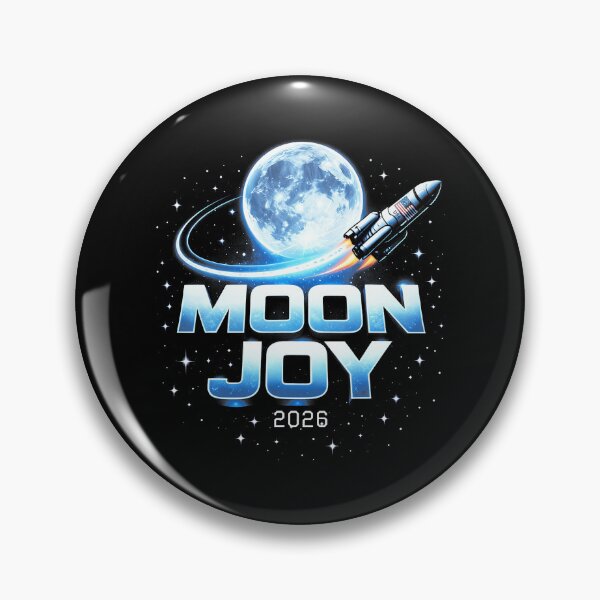 Item preview, Moon Joy Space Exploration Usa Moon Missions 2026 designed and sold by Pet  Designs.
