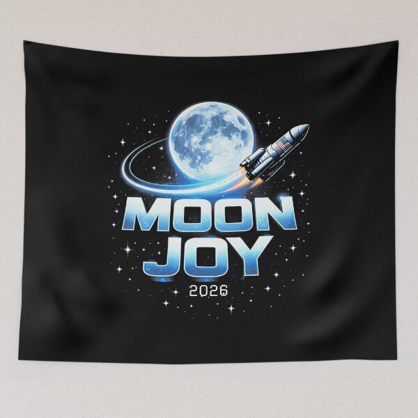 Item preview, Moon Joy Space Exploration Usa Moon Missions 2026 designed and sold by Pet  Designs.