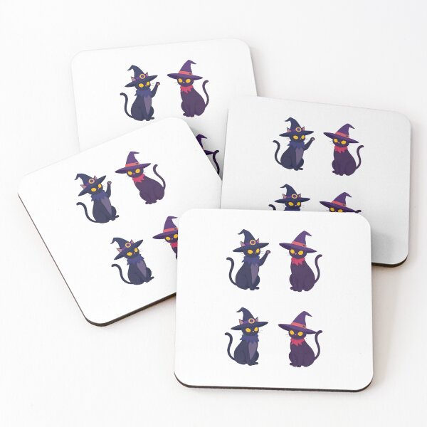 Item preview, Witch cats designed and sold by PatronesKawai.