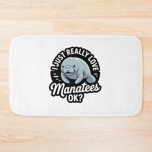 Item preview, I just really love manatees OK designed and sold by jkrphoto.