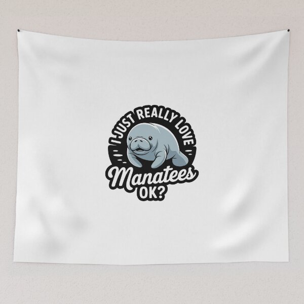 Item preview, I just really love manatees OK designed and sold by jkrphoto.