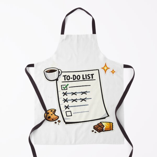 Item preview, ADHD To‑Do List Chaos – Funny Sticker designed and sold by THE CHAOS CLUB.