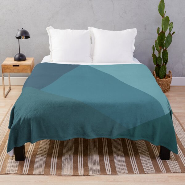 Item preview, Geometric pattern in aquamarine color designed and sold by ZorianArt.