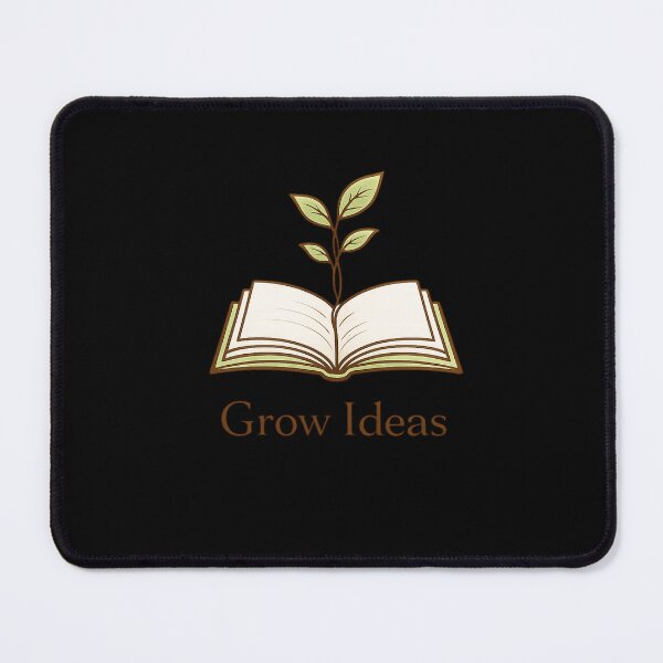 Item preview, Grow Ideas Minimalist Line Art – Book Lover Plant Growth Reading Design designed and sold by Line-Mood1⭐️⭐️⭐️⭐️⭐️.