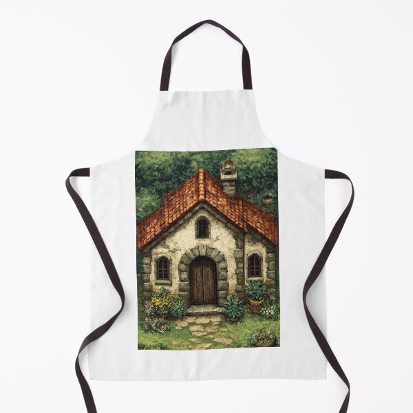 Item preview, Small Stone Medieval House Pixel Art designed and sold by Piotrek0001.