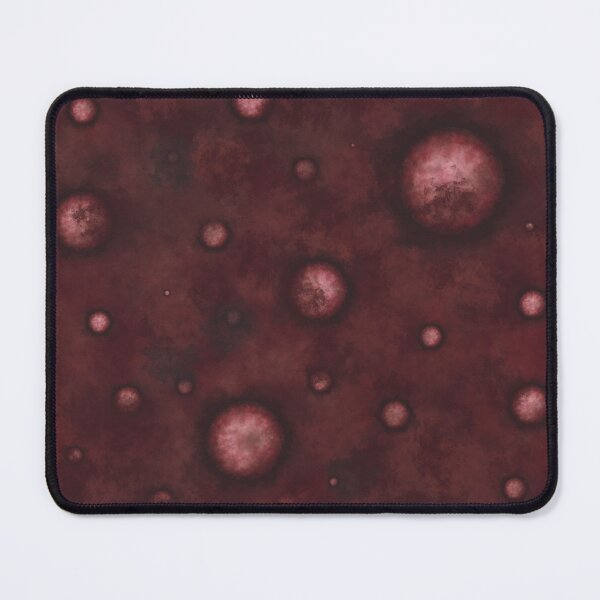 Item preview, Twin planets in a cloudy space of burgundy color designed and sold by Cherevan.