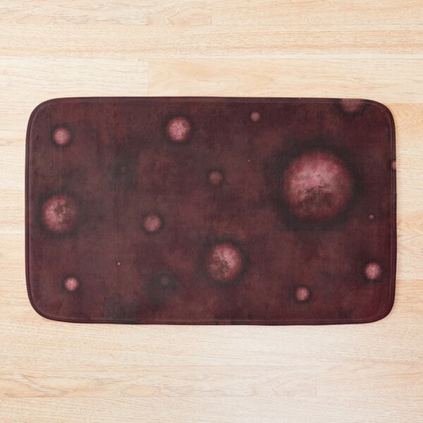 Item preview, Twin planets in a cloudy space of burgundy color designed and sold by Cherevan.