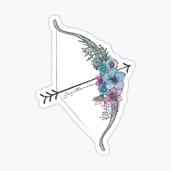 Sagittarius Arrow Sticker