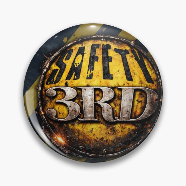 Item preview, Safety Third Funny Blue Collar Work Humor Design designed and sold by artistwill.