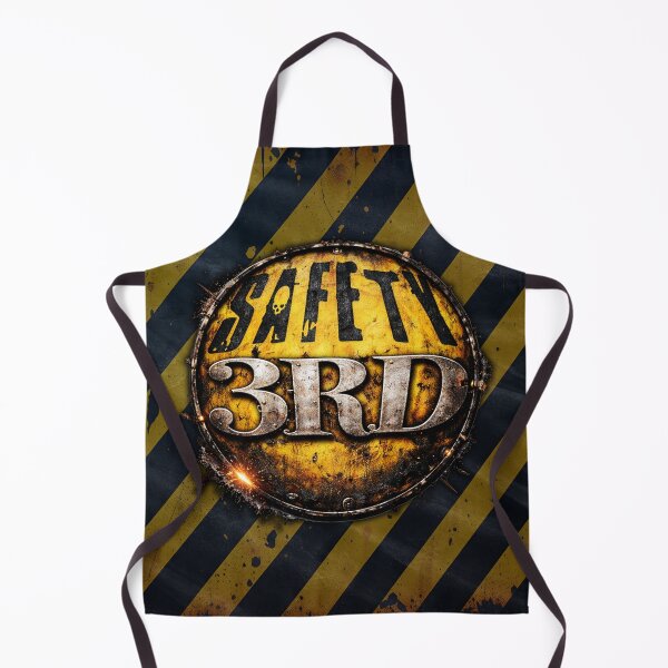 Item preview, Safety Third Funny Blue Collar Work Humor Design designed and sold by artistwill.