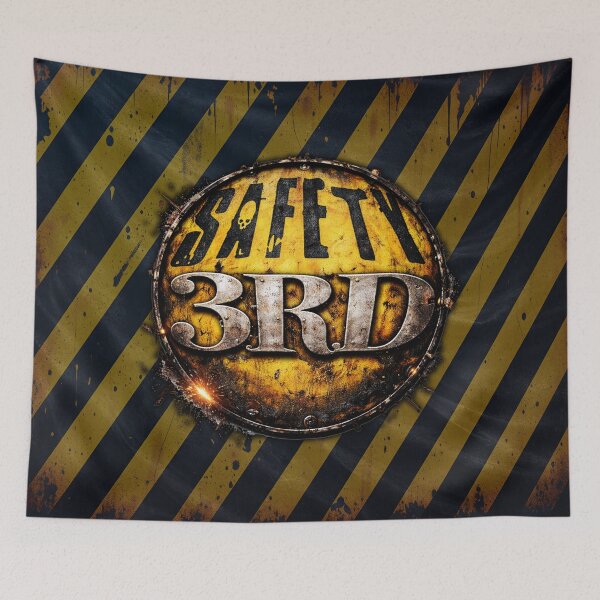 Item preview, Safety Third Funny Blue Collar Work Humor Design designed and sold by artistwill.