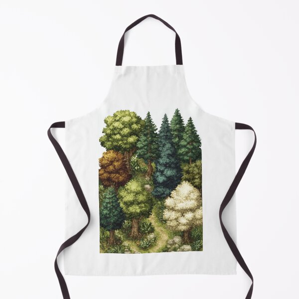 Item preview, Dense Pine Tree Forest Pixel Art designed and sold by Piotrek0001.