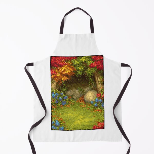 Item preview, Mystical Cave Entrance with Flowers Pixel Art designed and sold by Piotrek0001.